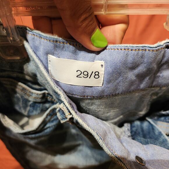 Gap 1969 Sz 8/M Blue Denim Jean Pencil Skirt 4 Pockets w/ Slit Y2K 90s Retro - Picture 5 of 8